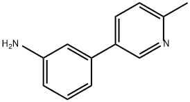 Benzenamine, 3-(6-methyl-3-pyridinyl)- Structural