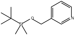 Pyridine, 3-[[[(1,1-dimethylethyl)dimethylsilyl]oxy]methyl]- Structural