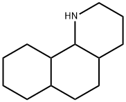 Benzo[h]quinoline, tetradecahydro- Structural