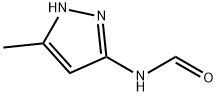 N-(3-Methyl-1H-pyrazol-5-yl)formamide Structural