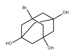 Tricyclo[3.3.1.13,7]decane-1,3,5-triol, 7-bromo- Structural