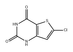 Thieno[3,2-d]pyrimidine-2,4(1H,3H)-dione, 6-chloro- Structural