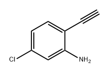 Benzenamine, 5-chloro-2-ethynyl- Structural