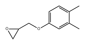 Oxirane, 2-[(3,4-dimethylphenoxy)methyl]- Structural