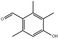 Benzaldehyde, 4-hydroxy-2,3,6-trimethyl- Structural