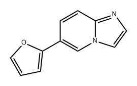 Imidazo[1,2-a]pyridine, 6-(2-furanyl)- Structural