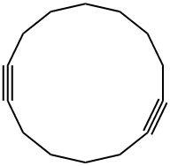 1,7-CYCLOTETRADECADIYNE Structural