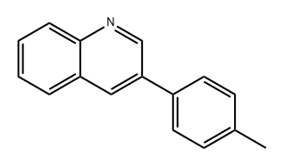 Quinoline, 3-(4-methylphenyl)- Structural