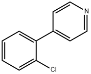 Pyridine, 4-(2-chlorophenyl)- Structural