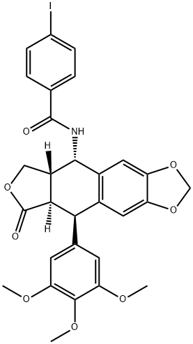 Podophyllotoxin, derivative of