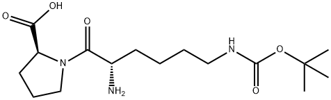 H-Lys(Boc)-Pro-OH Structural