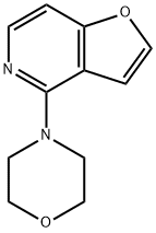 Furo[3,2-c]pyridine, 4-(4-morpholinyl)- Structural