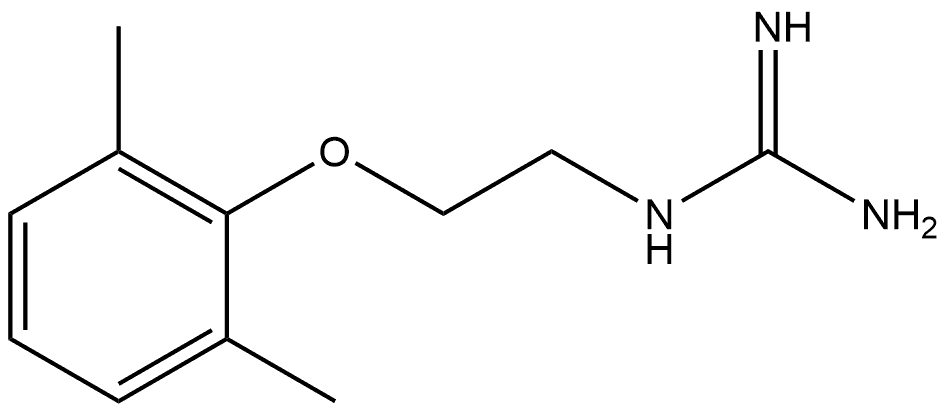 Guanidine, [2-(2,6-dimethylphenoxy)ethyl]- (9CI) Structural