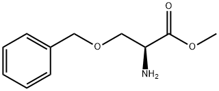 L-Serine, O-(phenylmethyl)-, methyl ester Structural
