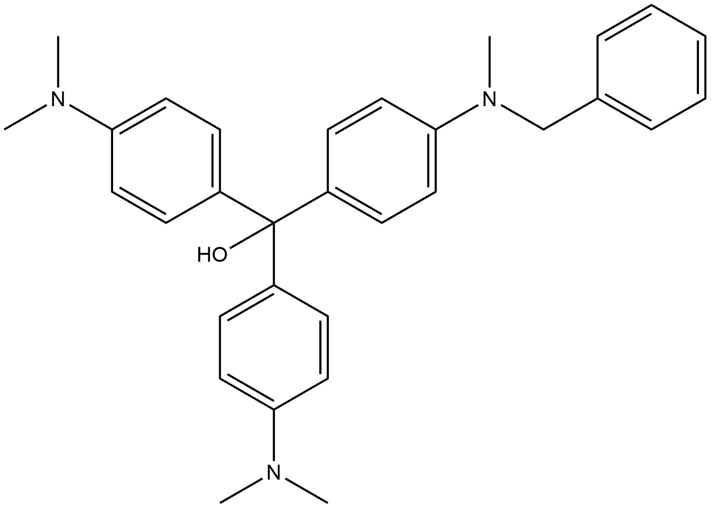 Benzyl Violet Structural