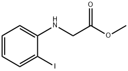 Glycine, N-(2-iodophenyl)-, methyl ester Structural