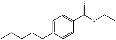 Benzoic acid, 4-pentyl-, ethyl ester Structural