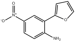 Benzenamine, 2-(2-furanyl)-4-nitro- Structural