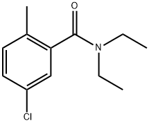 Benzamide, 5-chloro-N,N-diethyl-2-methyl- Structural