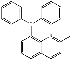 Quinoline, 8-(diphenylphosphino)-2-methyl- Structural