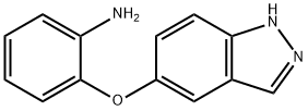 Benzenamine, 2-(1H-indazol-5-yloxy)- Structural