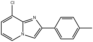 Imidazo[1,2-a]pyridine, 8-chloro-2-(4-methylphenyl)- Structural