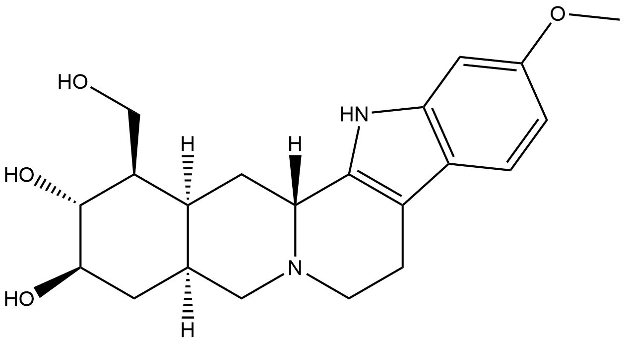 Yohimban-17,18-diol, 16-(hydroxymethyl)-11-methoxy-, (3β,16β,17α,18β,20α)- (9CI) Structural