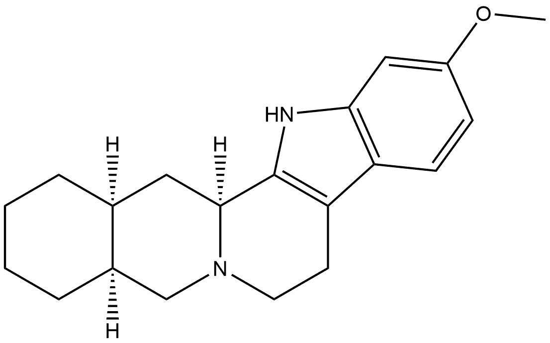 Yohimban, 11-methoxy-, (20α)- (9CI) Structural