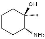 rel-(1R,2R)-2-Amino-1-methylcyclohexanol Structural