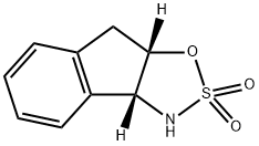 Indeno[1,2-d]-1,2,3-oxathiazole, 3,3a,8,8a-tetrahydro-, 2,2-dioxide, (3aR,8aS)- Structural