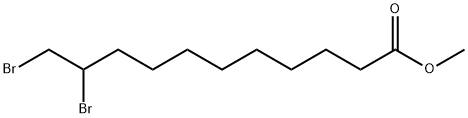 Undecanoic acid, 10,11-dibromo-, methyl ester Structural