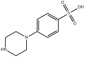 Benzenesulfonic acid, 4-(1-piperazinyl)- Structural