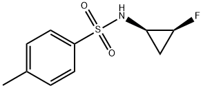 Benzenesulfonamide, N-[(1R,2S)-2-fluorocyclopropyl]-4-methyl- Structural