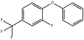 Benzene, 2-fluoro-1-phenoxy-4-(trifluoromethyl)- Structural