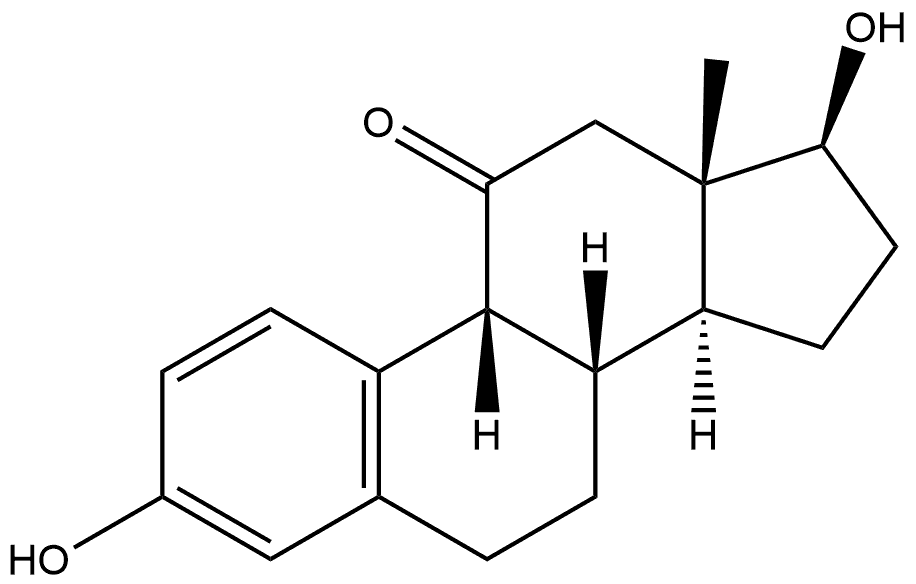 Estra-1,3,5(10)-trien-11-one, 3,17-dihydroxy-, (9β,17β)- (9CI) Structural