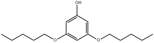 Phenol, 3,5-bis(pentyloxy)- Structural