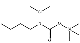 Trimethylsilyl butyl(trimethylsilyl)carbamate Structural