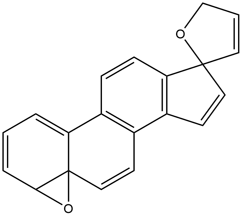 Spiro[4,5-epoxy-5H-cyclopenta[a]phenanthrene-17(4H),2'(3'H)-furan] (9CI) Structural