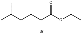 Hexanoic acid, 2-bromo-5-methyl-, ethyl ester Structural