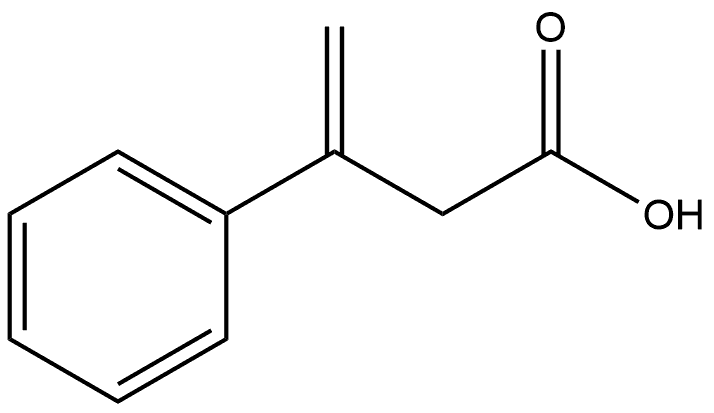 Benzenepropanoic acid, β-methylene- Structural