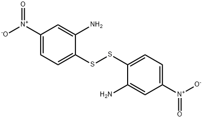 Benzenamine, 2,2'-dithiobis[5-nitro- Structural