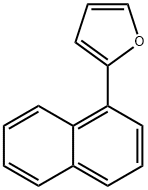 Furan, 2-(1-naphthalenyl)- Structural