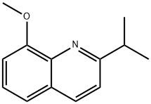 Quinoline, 8-methoxy-2-(1-methylethyl)- Structural