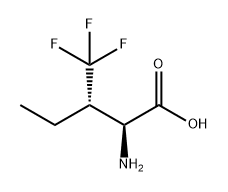 Isoleucine, 3',3',3'-trifluoro- (9CI) Structural
