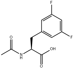 L-Phenylalanine, N-acetyl-3,5-difluoro- Structural