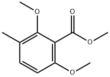 Benzoic acid, 2,6-dimethoxy-3-methyl-, methyl ester Structural