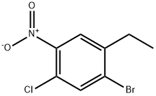 Benzene, 1-bromo-5-chloro-2-ethyl-4-nitro- Structural
