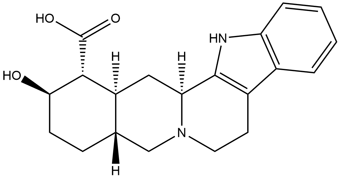 Yohimban-16-carboxylic acid, 17-hydroxy-, (16α,17β)- (9CI) Structural