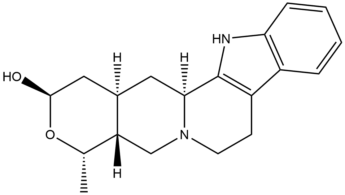 Oxayohimban-17-ol, 19-methyl-, (17β,19α)- (9CI) Structural