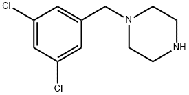 Piperazine, 1-[(3,5-dichlorophenyl)methyl]- Structural